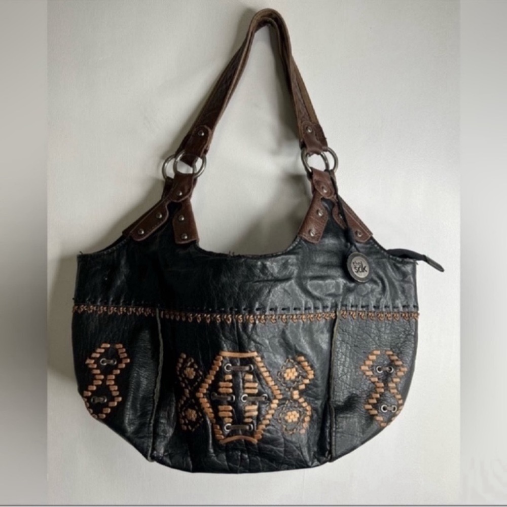 The Sak Leather Indio Shoulder Bag